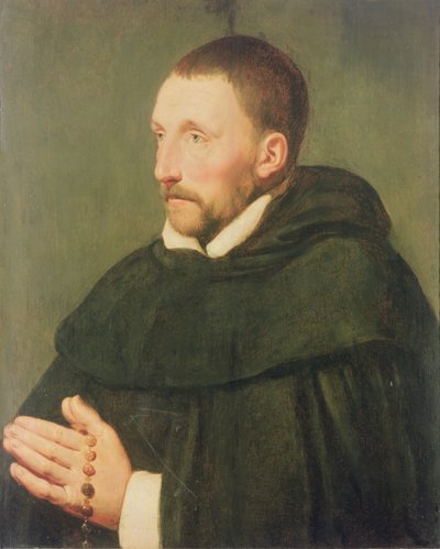 Portrett av en dominikaner, antatt å være Padre de Buzzara av Peter Paul Rubens