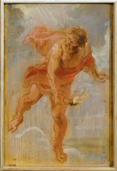 Prometheus bringer ild til jorden av Peter Paul Rubens