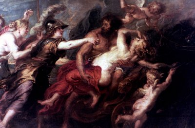 Voldtekt av Proserpina av Peter Paul Rubens