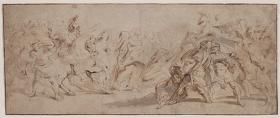 Forsoning av romerne og sabinerne, ca. 163235. av Peter Paul Rubens