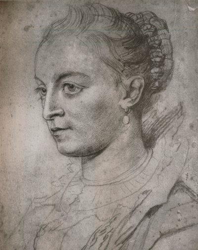 Susanne Fourment, c1600-tallet av Peter Paul Rubens