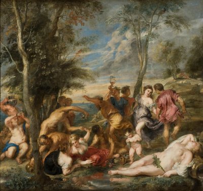 The Andrians, ca. 1635 (olje på lerret) av Peter Paul Rubens