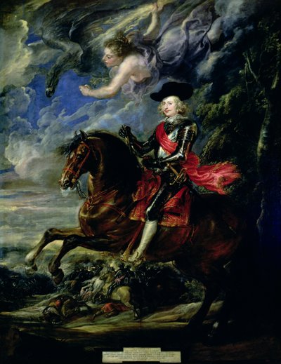 Kardinal Infante Ferdinand i slaget ved Nördlingen, ca. 1634 av Peter Paul Rubens