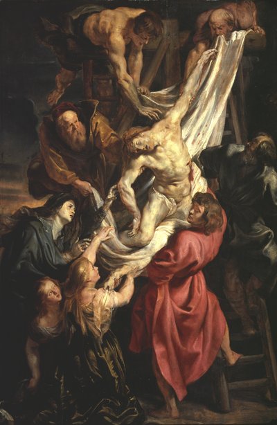 Nedstigningen fra korset, 1611 av Peter Paul Rubens