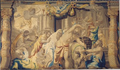 Eukaristien beseirer de hedenske ofringene, Brussel, andre halvdel av 1600-tallet av Peter Paul Rubens
