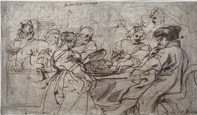Herodes høytid (recto) av Peter Paul Rubens