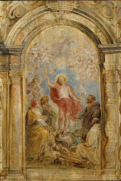 Eukaristiens forherligelse, ca. 1630-32. av Peter Paul Rubens