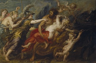 Voldtekten av Proserpina, 1636-1638 av Peter Paul Rubens