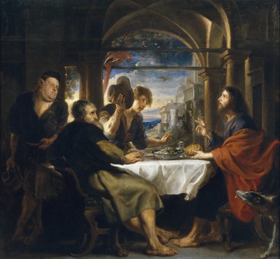 Nattverden i Emmaus, 1638 av Peter Paul Rubens