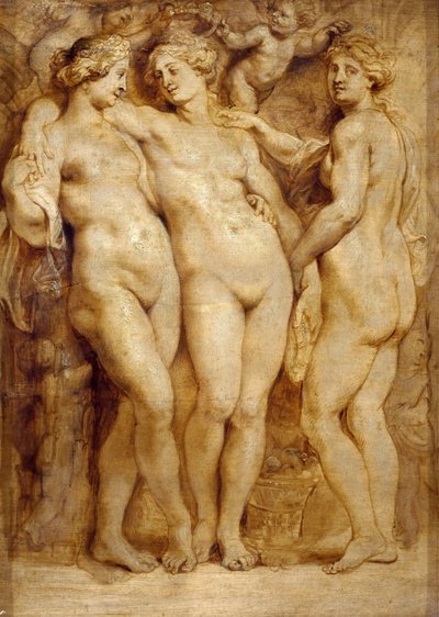 The Three Graces, ca 1620-1623. av Peter Paul Rubens