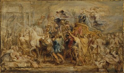 Henrik IVs triumf av Peter Paul Rubens