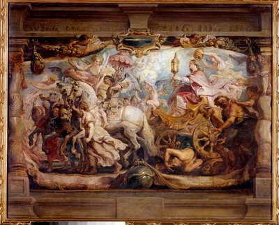 Kirkens triumf over Furia, uenighet og hat Maleri av Peter Paul (Pierre-Paul) Rubens (eller Peter Paul eller Petrus Paulus) (1577-1640) 1600-tallet. Madrid, Prado-museet av Peter Paul Rubens
