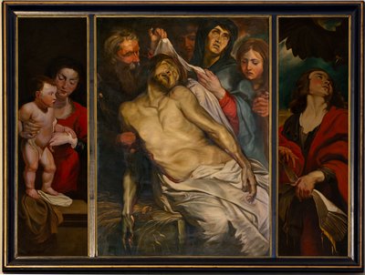 Klagesangen over den døde Kristus av Peter Paul Rubens