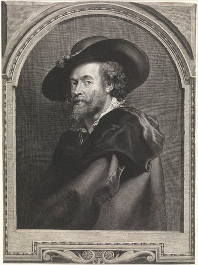 Maleren Peter Paul Rubens (gravering) av Peter Paul Rubens