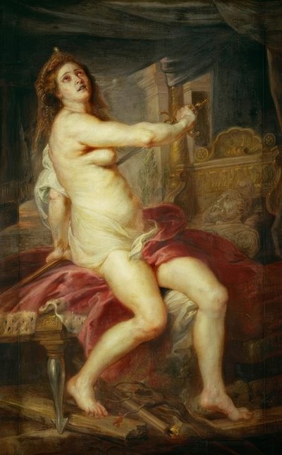 Didos død av Peter Paul Rubens