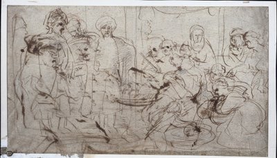 Tomyris med hodet til Cyrus, ca. 1637-1638. av Peter Paul Rubens