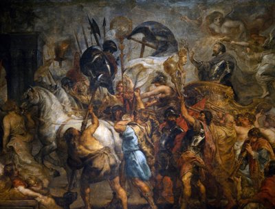 Triumferende inntog av Henri IV i Paris (22. mars av Peter Paul Rubens