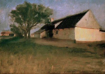 De lyse netter, Skagen av Peder Severin Krøyer