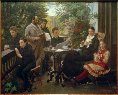Hirschsprung, Heinrich; dansk tobakksprodusent, beskytter og kunstsamler (grunnlegger av Hirschsprung-samlingen i København); København 7 av Peder Severin Krøyer