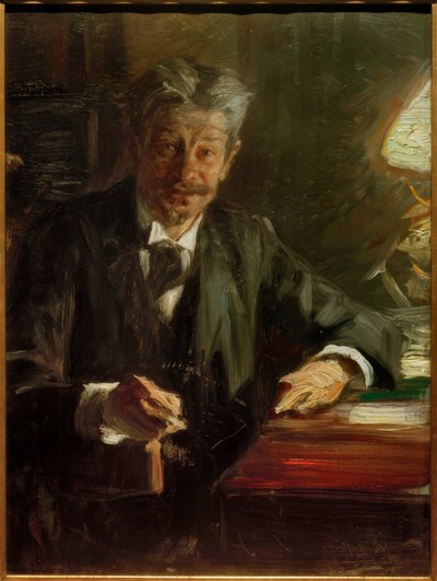 Portrett av kritikeren og forfatteren Georg Brandes av Peder Severin Krøyer