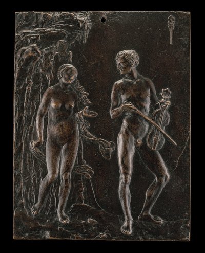 Orfeus og Eurydike, ca. 1515. av Peter Vischer the Younger