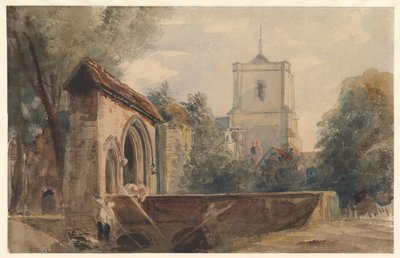 Waltham Abbey, Essex av Peter de Wint