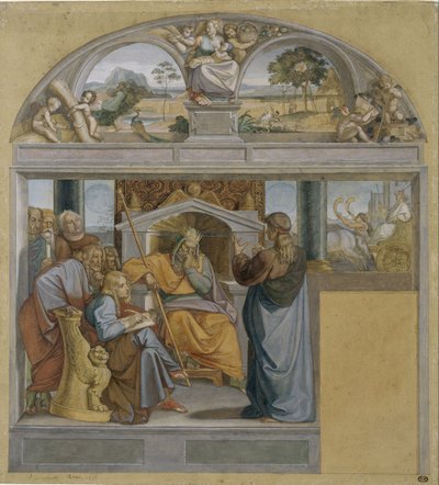 Joseph tolker faraos drømmer av Peter von Cornelius