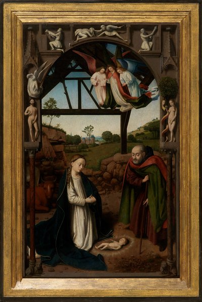 Tilbedelse av Kristus-barnet av Petrus Christus