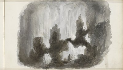 Dryppsteinsgrotte av Petrus Johannes Schotel