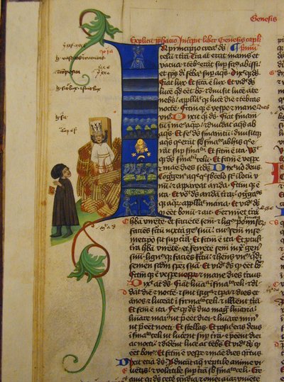 Brenningen av John Hus Fra Martinitz-bibelen av Petrus de Mladoniovicz,