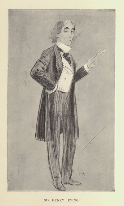 Tegneserie av Phil May, fra 1890-tallet (litho) av Phil May