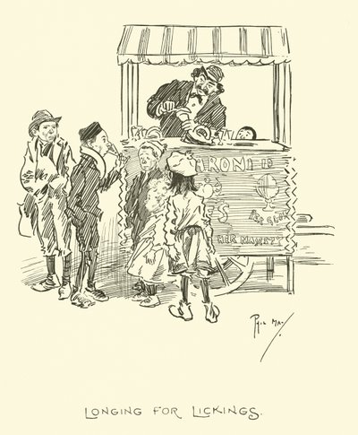 Illustrasjon for Phil Mays Gutter-Snipes av Phil May