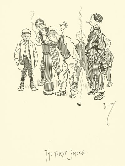 Illustrasjon for Phil Mays Gutter-Snipes av Phil May