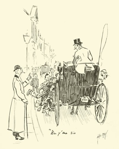 Illustrasjon for Phil Mays Gutter-Snipes av Phil May