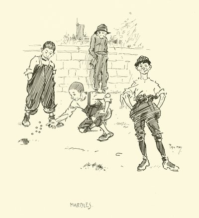 Illustrasjon for Phil Mays Gutter-Snipes av Phil May