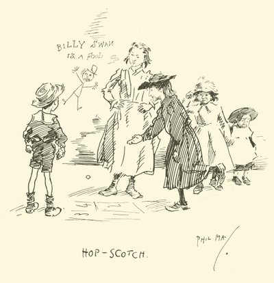 Illustrasjon for Phil Mays Gutter-Snipes av Phil May
