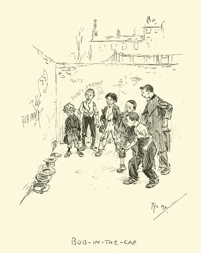 Illustrasjon for Phil Mays Gutter-Snipes av Phil May
