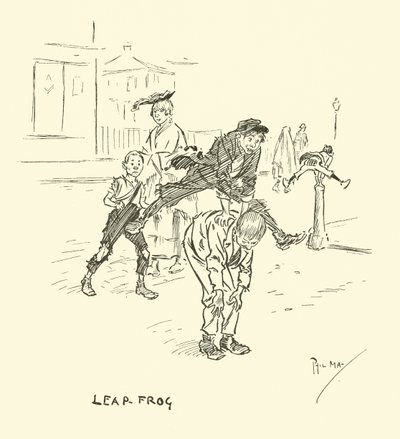 Illustrasjon for Phil Mays Gutter-Snipes av Phil May