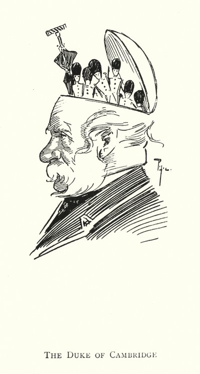 Hertugen av Cambridge (litho) av Phil May