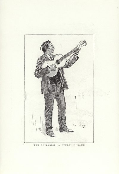 Gitaristen, en studie i Roma av Phil May