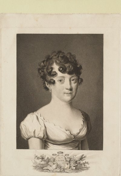 Madame St. Aubin av Philibert-Louis Debucourt