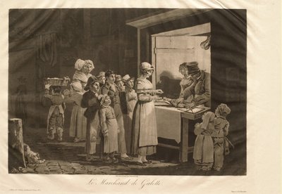 Pannekakeselgeren av Philibert-Louis Debucourt