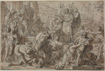 Romersk emne, 1700-tallet. av Philibert Benoît Delarue