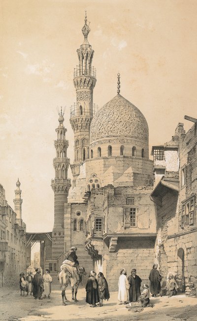 Kairo-moskeen av Philibert Joseph Girault de Prangey