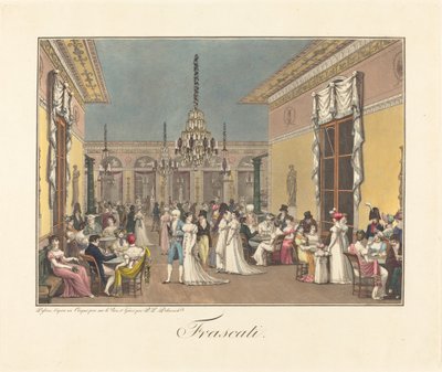 Frascati av Philibert Louis Debucourt