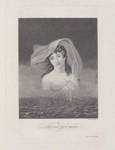 Havets gudinne, 1775-1832. av Philibert Louis Debucourt