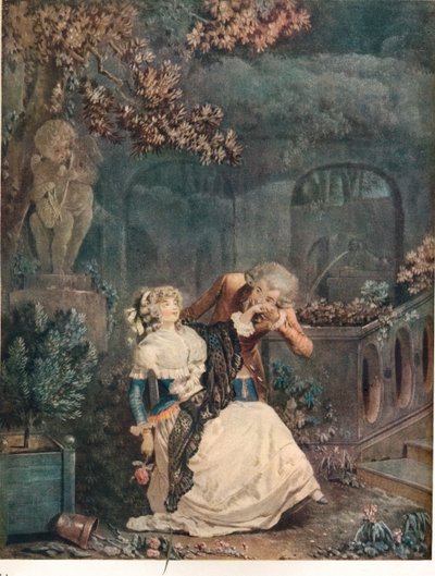 Hånden, 1788, 1916 av Philibert Louis Debucourt