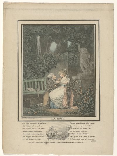 Rosen, 1788 av Philibert Louis Debucourt