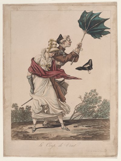 The Gale, 1775-1832. av Philibert Louis Debucourt