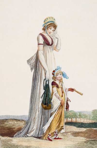 Ung mor og barn, 1800 av Philibert Louis Debucourt